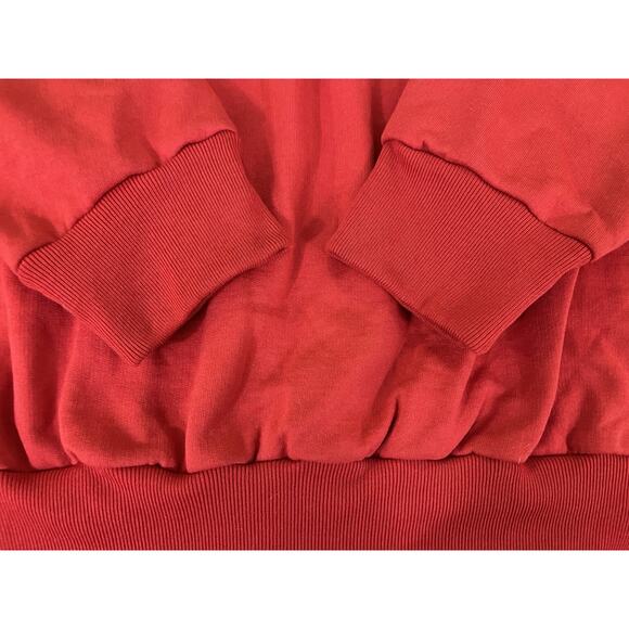 Camber 3X Tall Heavy Thermal Red USA Made Full Zip Hoodie Reflector Jacket LI NY - Picture 8 of 15